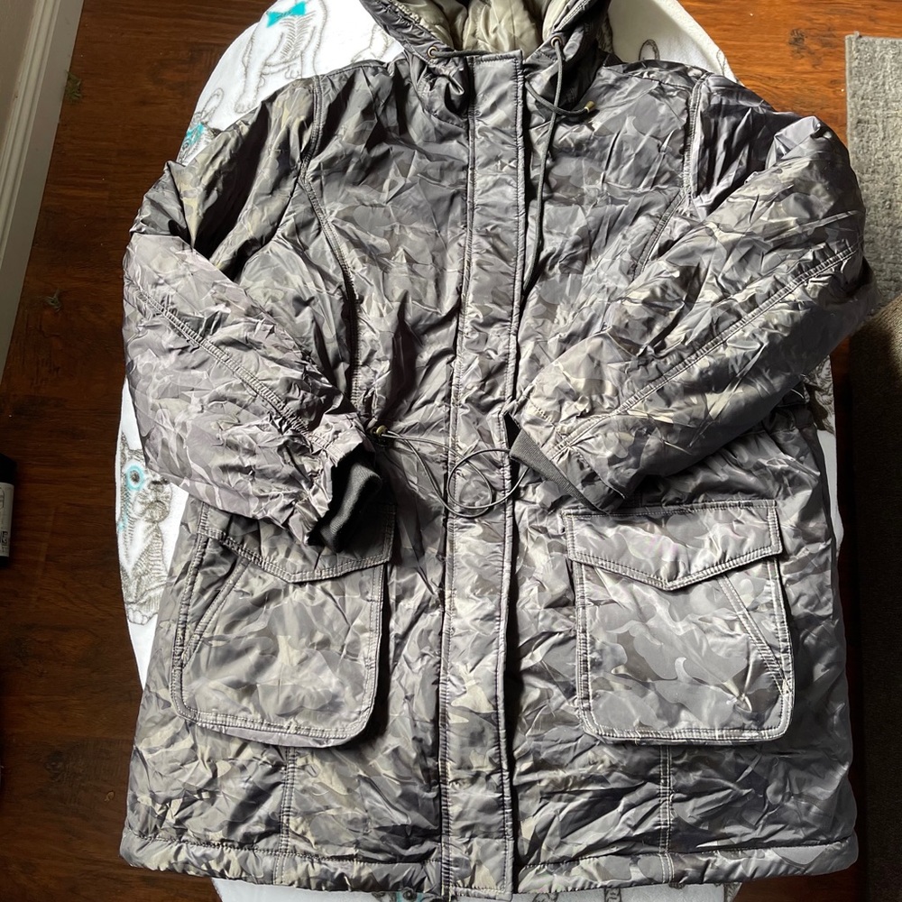 Camo Torrid puff jacket